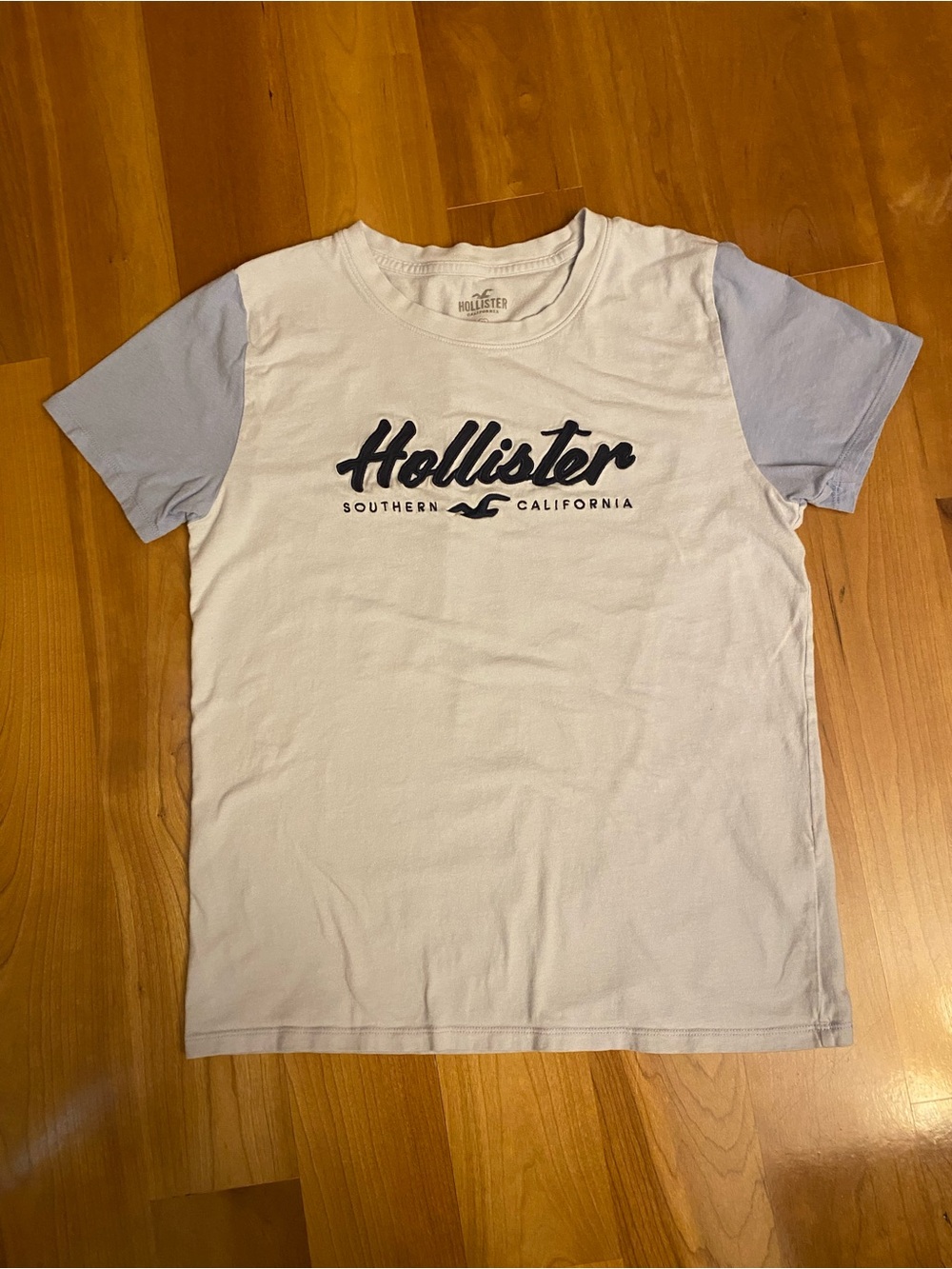 Hollister Blue Raglan T-Shirt